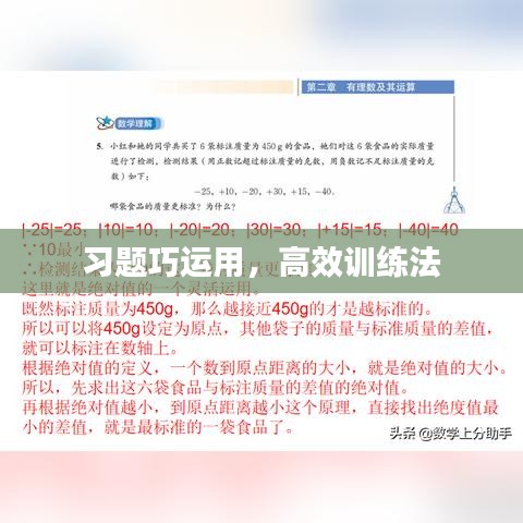 习题巧运用，高效训练法