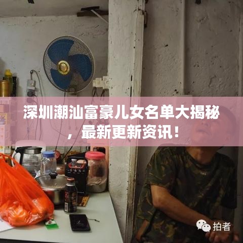 深圳潮汕富豪儿女名单大揭秘，最新更新资讯！